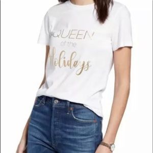 1901 Queen Holidays Graphic Tee size S